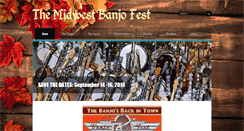 Desktop Screenshot of midwestbanjofest.com
